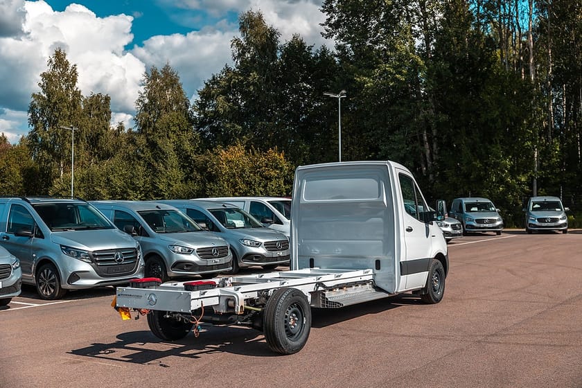 Bild 3 av Mercedes-Benz eSprinter 420 Chassi 81 kWh 113