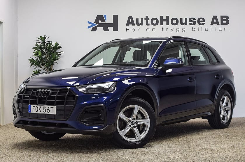 Bild 1 av Audi Q5 40 TDI quattro Optikpaket CarPlay B-kamera Keyless