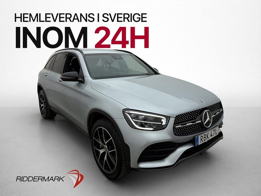 Bild 1 av Mercedes-Benz GLC 300 de 4MATIC 306hk AMG Line Värmare Pano