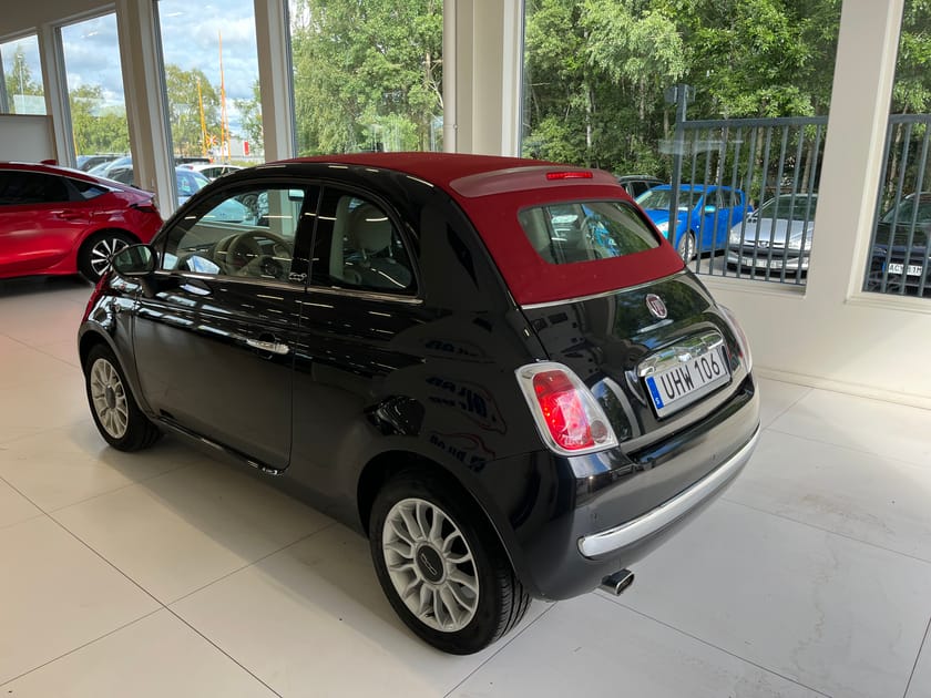 Bild 3 av Fiat 500C Fint skick, låga mil, kamrem bytt