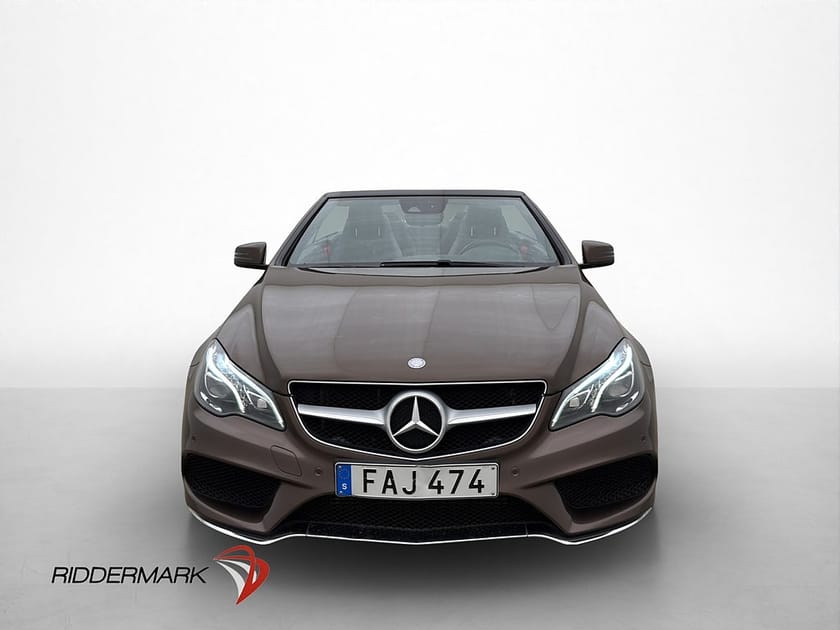 Bild 2 av Mercedes-Benz E 200 Cabriolet AMG Sport Bluetooth Elstolar