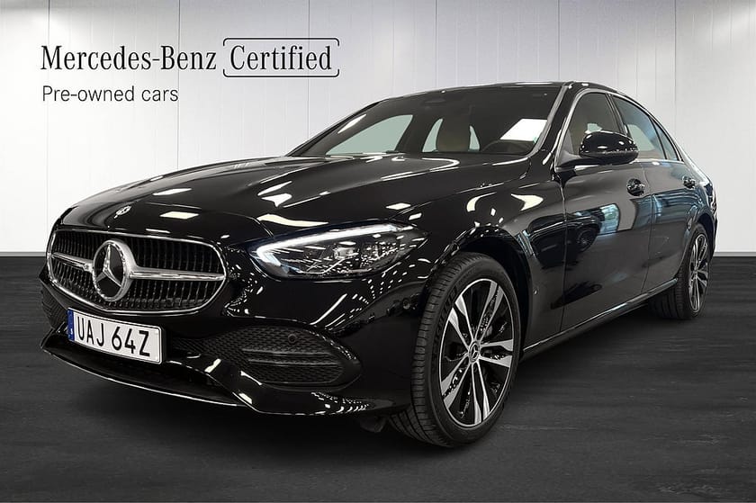 Bild 1 av Mercedes-Benz C 300 e Distronic Drag Minnestolar Dödvinkelassistent