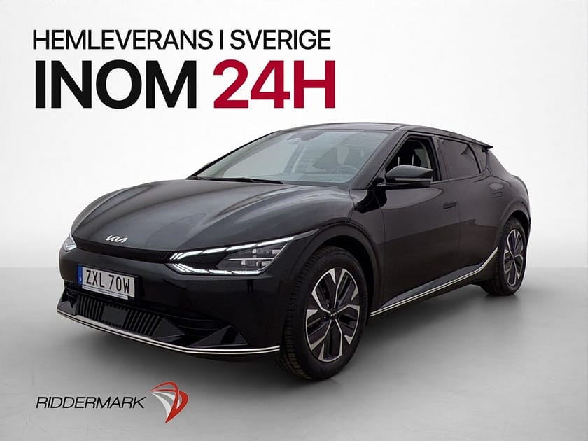 Bild 4 av Kia EV6 77.4 kWh AWD Sv.Såld Kamera CarPlay Navi Skinn