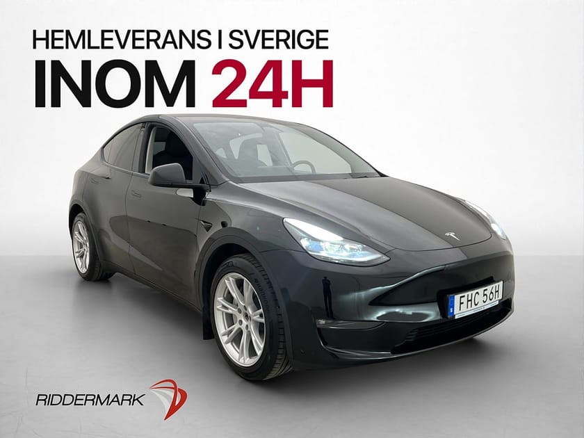 Bild 4 av Tesla Model Y Long Range AWD Dragkrok Autopilot Skinn MOMS