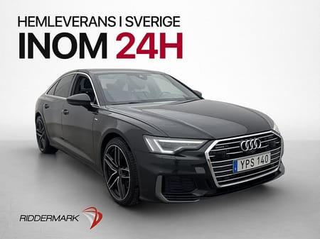 Audi A6 Sedan 50 TDI quattro Q 286hk S-Line Cockpit B&O Matrix D-värm 360°