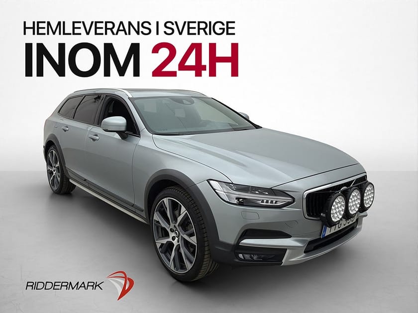 Bild 1 av Volvo V90 Cross Country D4 AWD Pro B&W Pano Skinn Drag