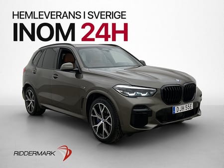 BMW X5 xDrive45e iPerformance M Sport Luft Drag Pano 360° HUD Skinn