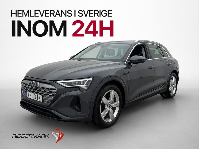 Bild 4 av Audi Q8 55 e-tron quattro MOMS Drag Kamera Skinn Adaptiv
