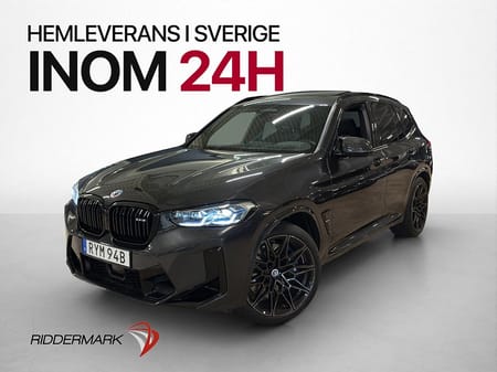 BMW X3 M Competition 510hk MOMS Pano H/K Laser Nyservad