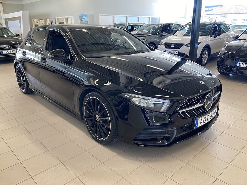 Bild 1 av Mercedes-Benz A 200 AMG-Line Aut Nav B-kamera