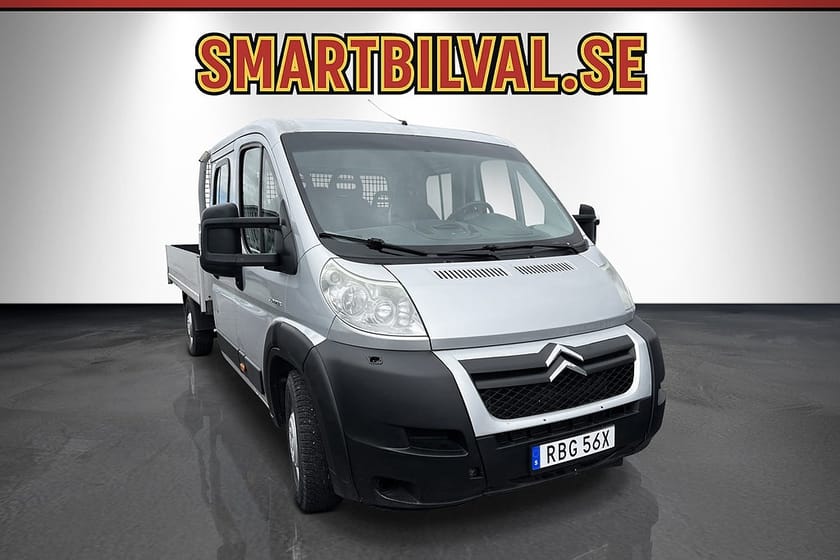 Bild 2 av Citroën Jumper Chassi Dubbelhytt Heavy 35 3,0HDI Flak 7-SITS