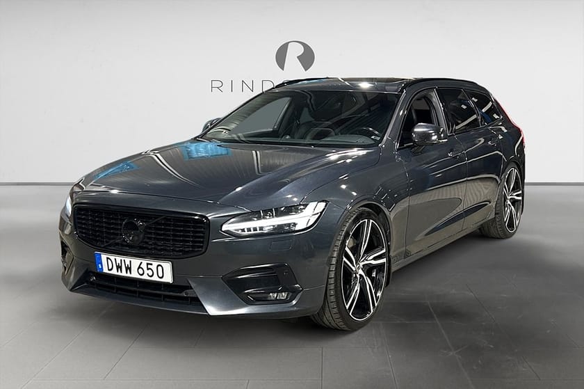 Bild 1 av Volvo V90 D5 AWD 235 HK AUT R-DESIGN DRAG B&W VOC PANO 360° 21"