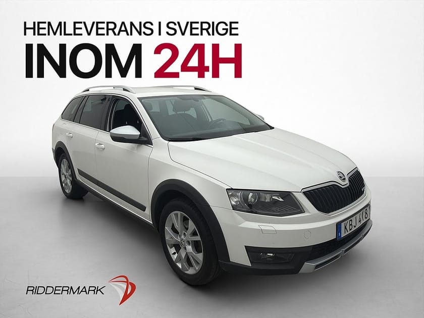 Bild 1 av Škoda Octavia Scout Skoda 2.0 TDI 4x4 Värmare Kamera Drag