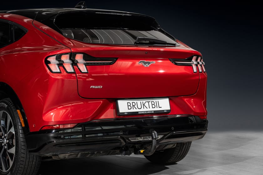 Bilde 2 av Ford Mustang Mach-E Long Range AWD LR | Serviceavtale | ACC | Skinn | App-Styring ++