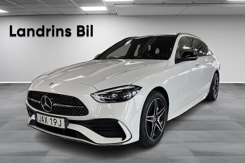 Bild 1 av Mercedes-Benz C 300 T e / AMG Line / Drag / 360 kamera / Nightpackage