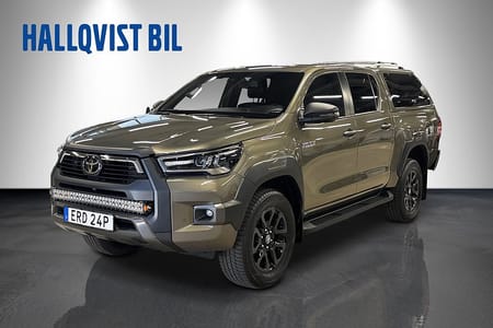 Toyota Hilux Dubbelhytt 2.8 MHEV 4WD Automat Invincible Komfortpaket Kå