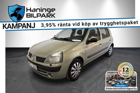Renault Clio  Halvkombi 5-dr 1.2 Expression /NY-BESS /KAMREM-BYTT /KUPE-VÄRMARE