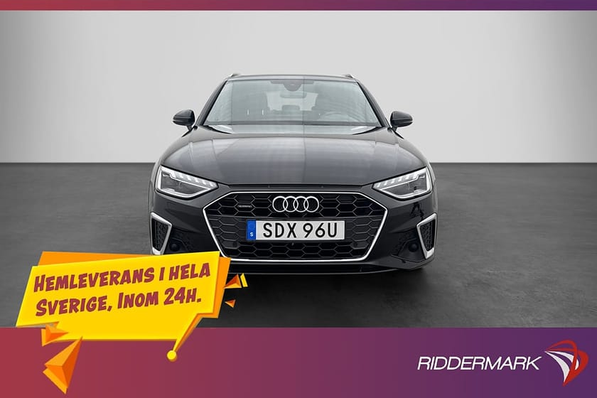 Bild 2 av Audi A4 Avant 40 TDI quattro S-Line Cockpit Matrix Adaptiv-fart Navi Drag