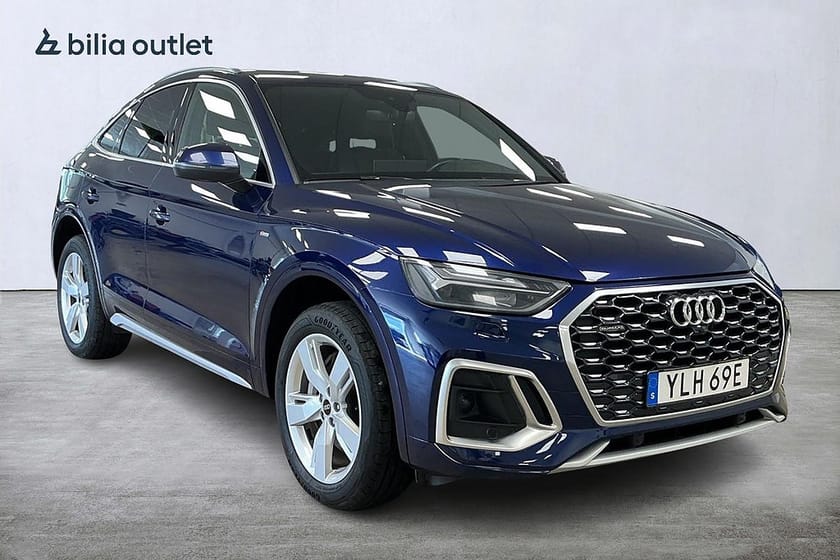 Bild 2 av Audi Q5 55 Sportback TFSI e quattro S Tronic S line B-kam Drag
