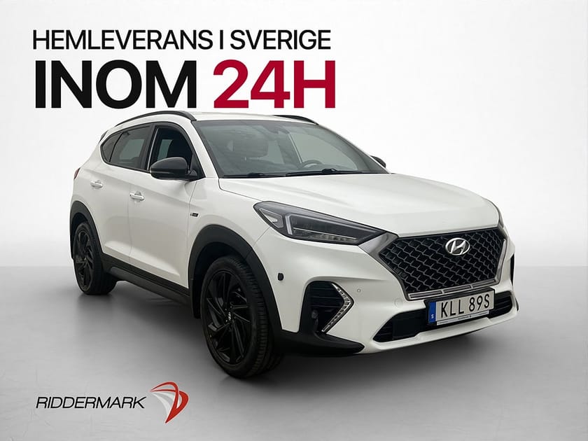 Bild 1 av Hyundai Tucson T-GDI 4WD 177hk N-Line Krell 360° Navi Drag