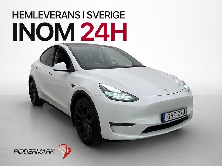 Bild 1 av Tesla Model Y Long Range AWD Svensksåld Autopilot Pano MOMS