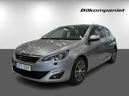 Peugeot 308 1.6 BlueHDi 120hk Allure S+V hjul M&K Värmare Drag