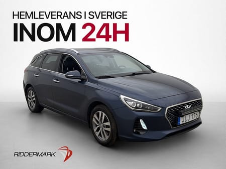 Hyundai i30 Wagon 1.4 T-GDi 140hk M/K-Värm Kamera Navi Drag