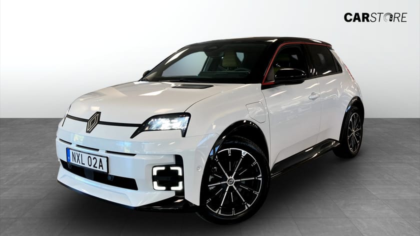 Bild 1 av Renault 5 E-Tech R5 ICONIC FIVE 52KWH 150HK CARPLAY NAVI