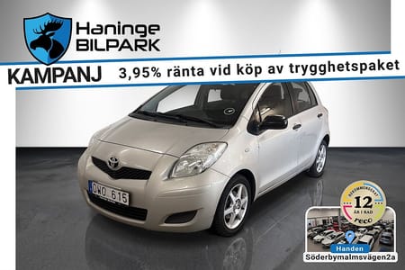 Toyota Yaris 5-dörrar 1.4 D/SUPERDEAL 3,95%/MoK/NY BES