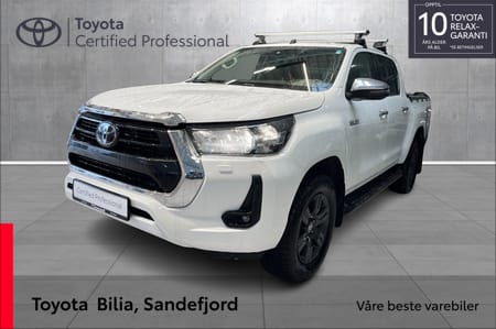 Toyota Hilux Dobbelcab 2.4D-4D SR D-CAB Aut, R.kampanje 6.25% med 35%EK