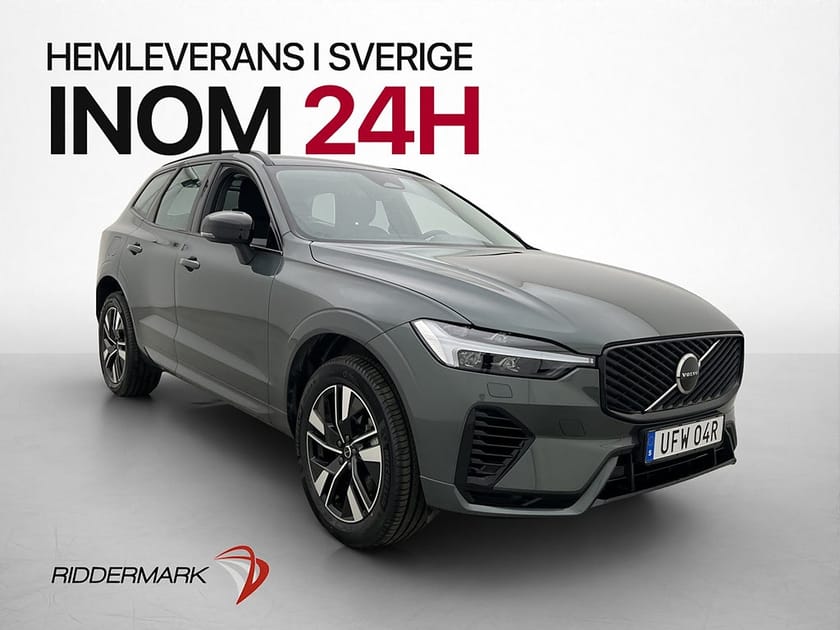Bild 3 av Volvo XC60 Recharge T6 AWD Plus Dark Skinn Drag Kamera Värm