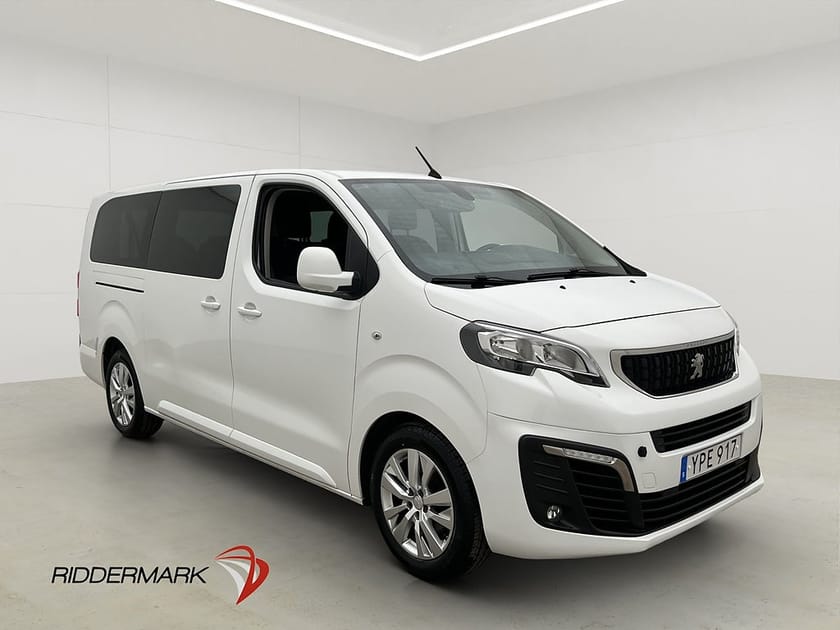 Bild 1 av Peugeot Traveller ExtraLång 177hk M/K-Värm Dragkrok 9-Sits