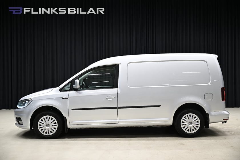 Bild 3 av Volkswagen Caddy Maxi Van DSG 102HK Nedlackad|LED|Inredd|Drag|Värmare|Leasbar