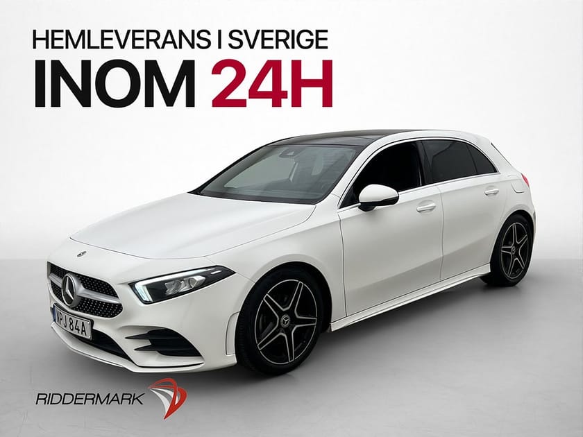 Bild 1 av Mercedes-Benz A 180 A180 AMG Line Pano Kamera Farthållare