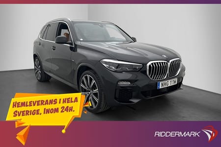 BMW X5 xDrive40i 340hk M Sport  Pano H/K 360° Cockpit Läder