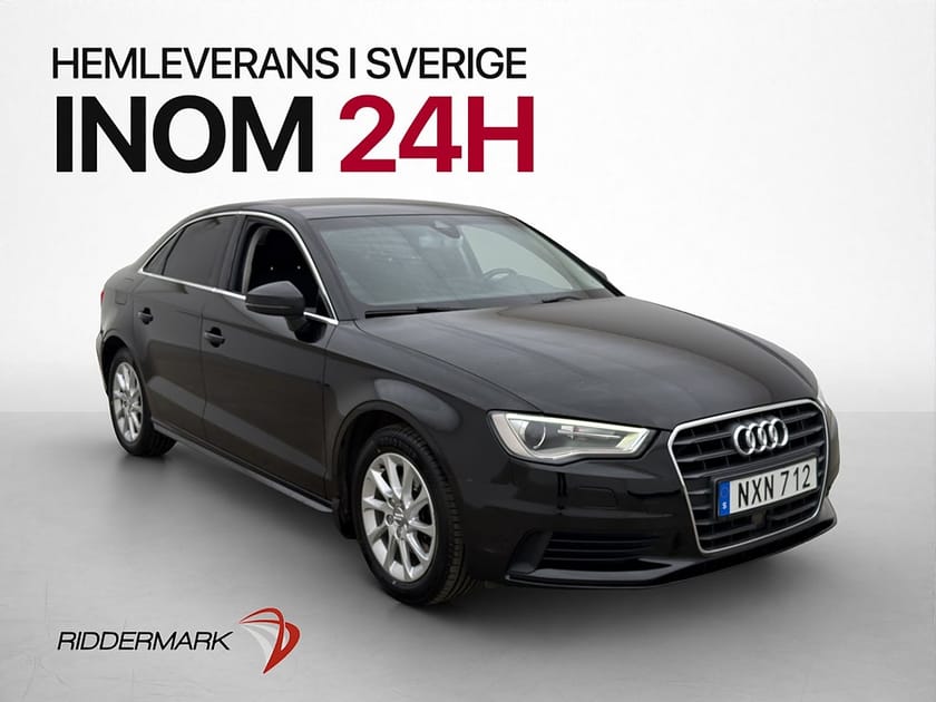 Bild 1 av Audi A3 Sedan 2.0 TDI 150hk Fjärr-Värm Navi Adaptiv-fart PDC