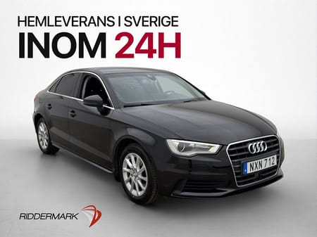 Audi A3 Sedan 2.0 TDI 150hk Fjärr-Värm Navi Adaptiv-fart PDC