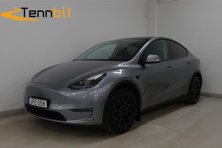 Bild 1 av Tesla Model Y Long Range AWD Premium 360° Drag Pano MOMS FSD 514hk