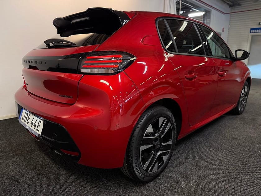 Bild 3 av Peugeot 208 HYBRID 100 100hk Allure | 360° | Vhjul | Adaptiv farthållar