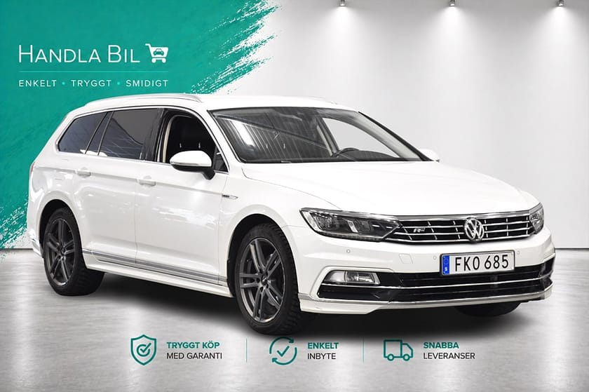 Bild 4 av Volkswagen Passat Sportscombi 2.0 TDI 4M R-Line Cockpit Drag D-Värm Rattv SoV-Hjul