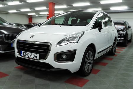 Peugeot 3008 1.6 BlueHDi EAT Panorama Webasto Värmare SoV Hjul