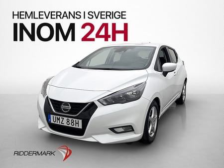 Nissan Micra 1.0 IG-T XTRONIC-CVT 92hk  P-Sensorer Bluetooth