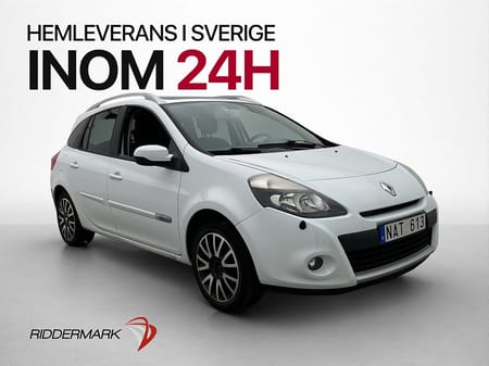 Renault Clio Sport Tourer 1.2 TCe 103hk Panorama Farthållare