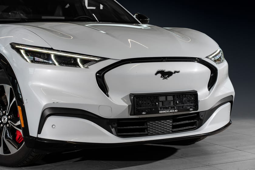 Bilde 2 av Ford Mustang Mach-E Long Range AWD LR|AWD|Tekno+|Pano|B&O|360|Topputstyrt!|Innbytte