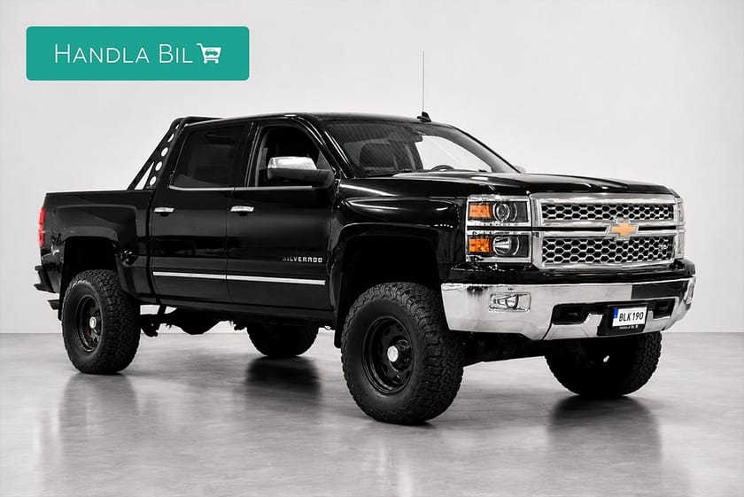 Bild 4 av Chevrolet Silverado 1500 Crew Cab 5.3 V8 4WD Hydra-Matic B-värm Taklucka Drag