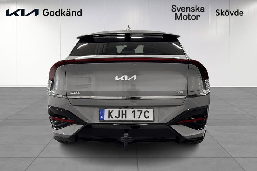 Bild 5 av Kia EV6 AWD Long Range GT-Line Facelift – Fullutrustad elbil med endast 1 145 mil! Dragkrok!