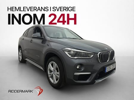BMW X1 xDrive18d xLine Kamera Drag Keyless Rattvärme 150hk