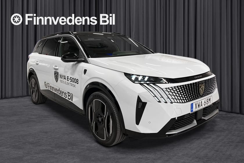 Bild 4 av Peugeot E-5008 GT NYA 50mil *7-Sits/V-hjul/Dragkrok*