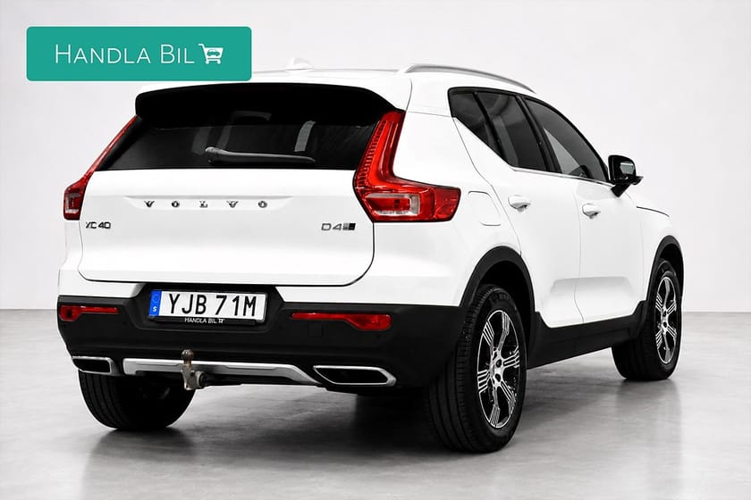Bild 5 av Volvo XC40 D4 AWD Aut Drag Rattv P-värm Skinn Pano H/K Keyless AdaptivF B-kam Orrefors 190hk