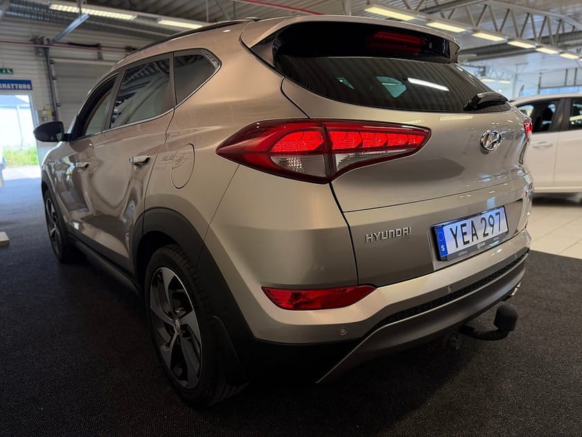 Bild 5 av Hyundai Tucson 1.6 T-GDI AWD 177hk | Panorama/ Drag/ Elstolar/ 1 Ägare